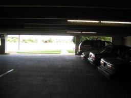Leaving parking garage