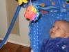 Ethan loves his aquarium swing